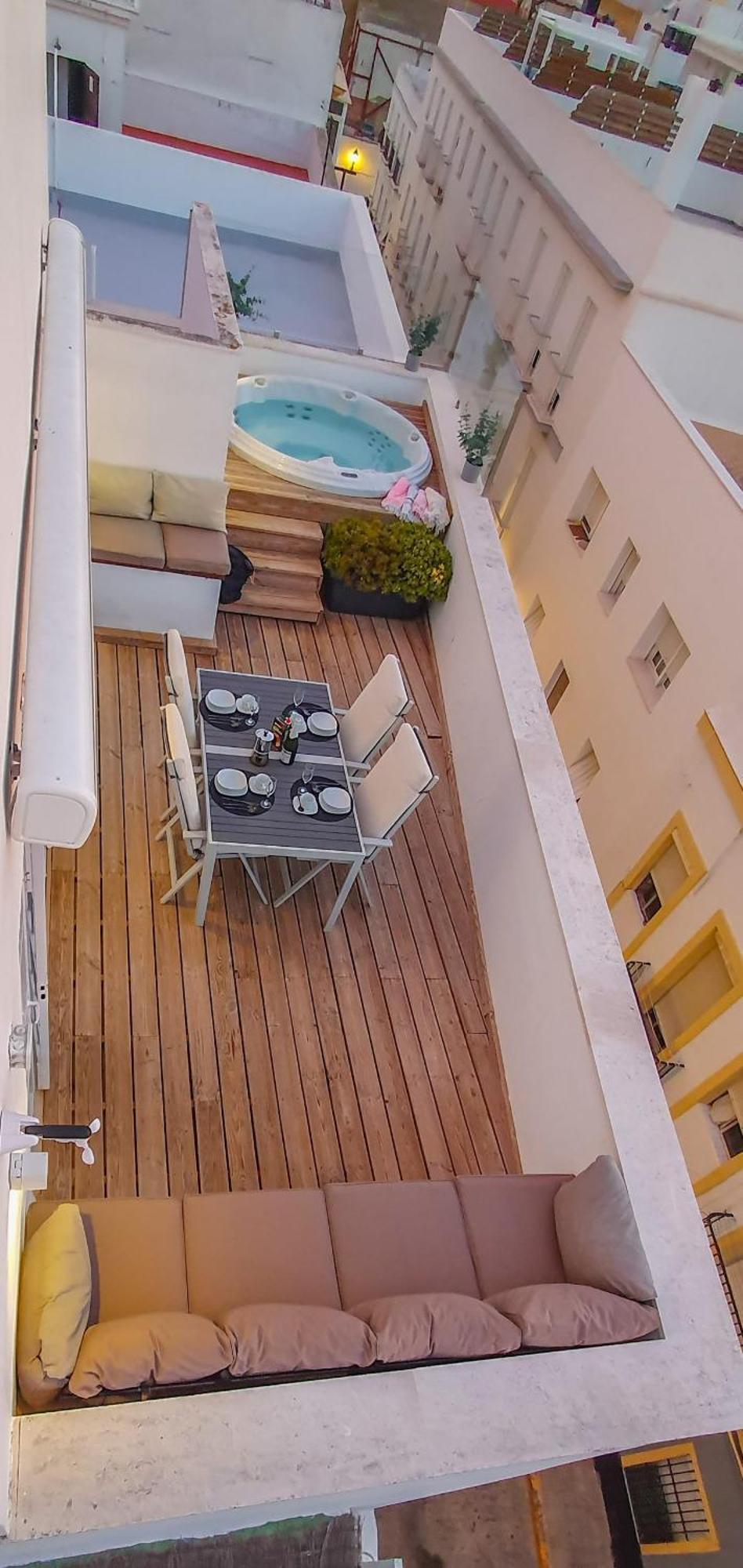 Апартаменты Penthouse With Jacuzzi, And Garaje Grupo Ac Gestion Кадис Экстерьер фото